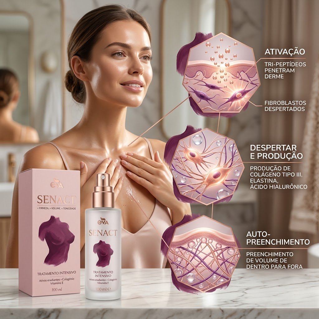 Cómo actúa Bio-Lift SENACT en la dermis profunda en 2 fases