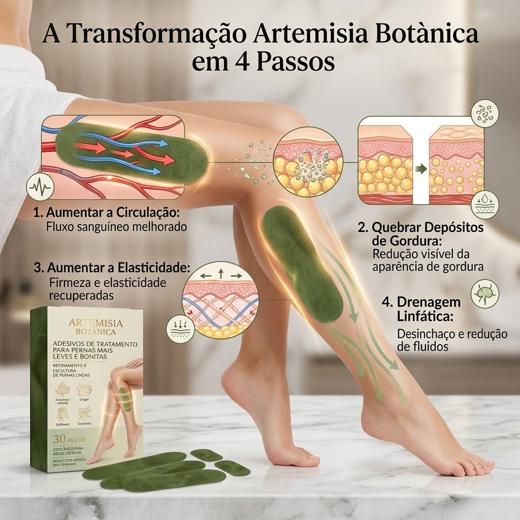 Mecanismo de la Artemisa concentrada en los adhesivos BellaSkin