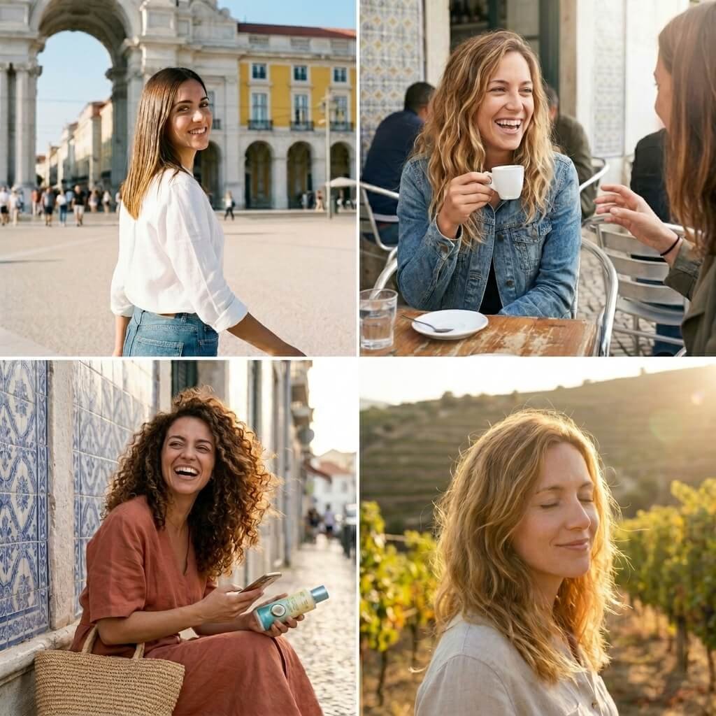 Resultados Coccola en diferentes tipos de cabello