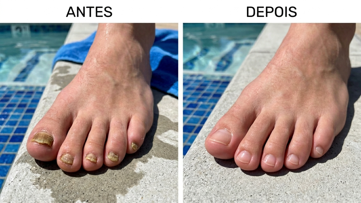 Uña sana tras el tratamiento NailVita