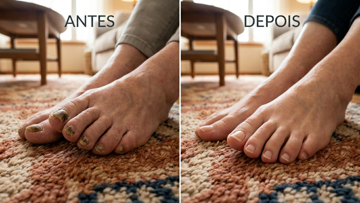 Pies sanos tras usar NailVita