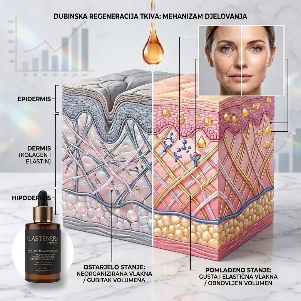 Rivénera antioksidativni serum — bočica s formulom Jojoba BioFusion