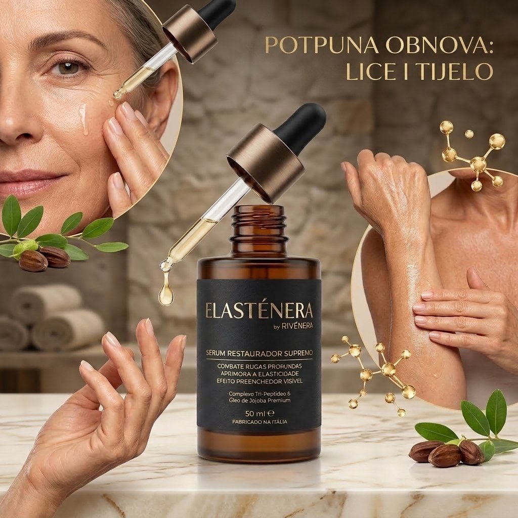 Rivénera antioksidativni serum — čvrstoća tijela u 2 tjedna
