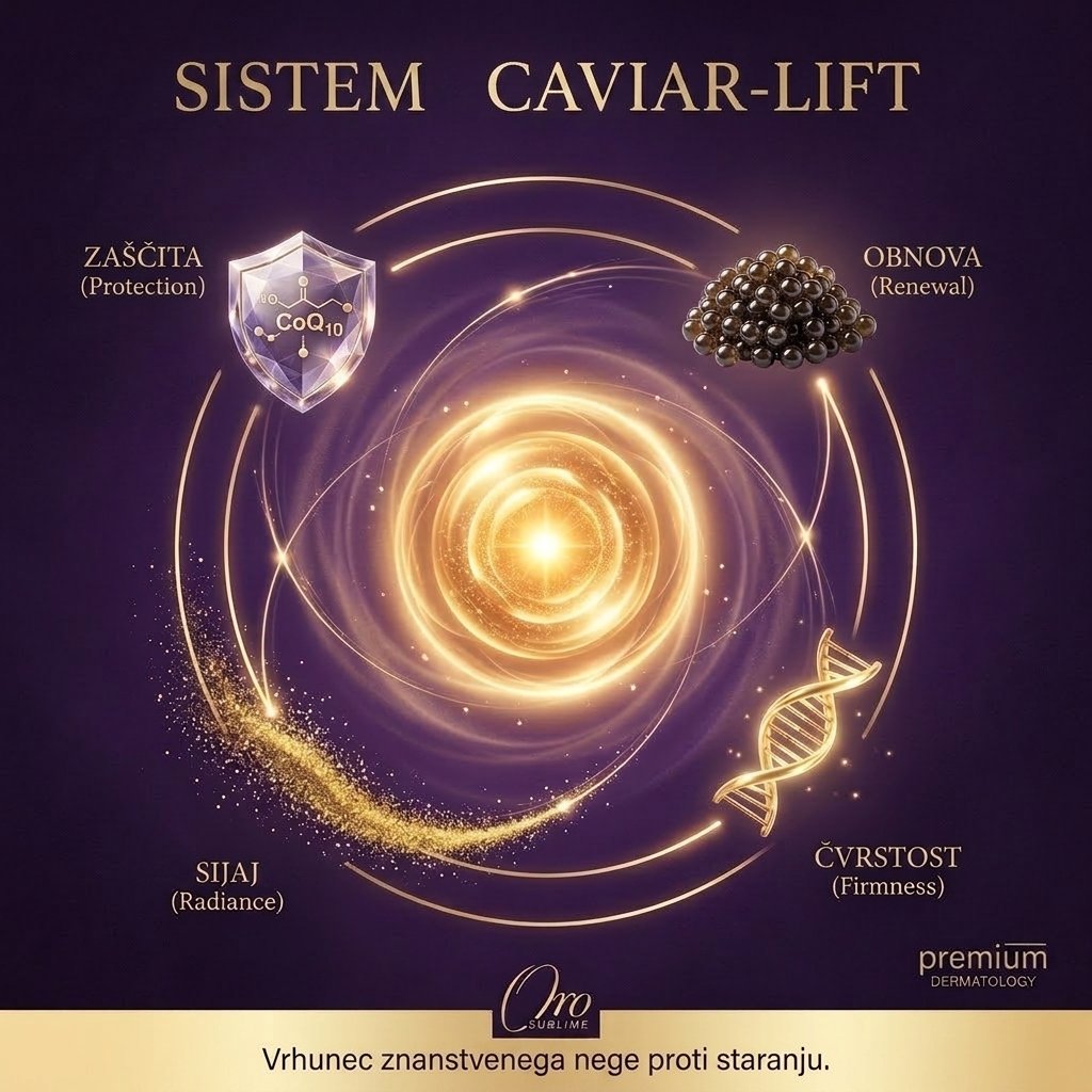 Sistem Caviar-Lift s 4 učinkovinami ORO SUBLIME