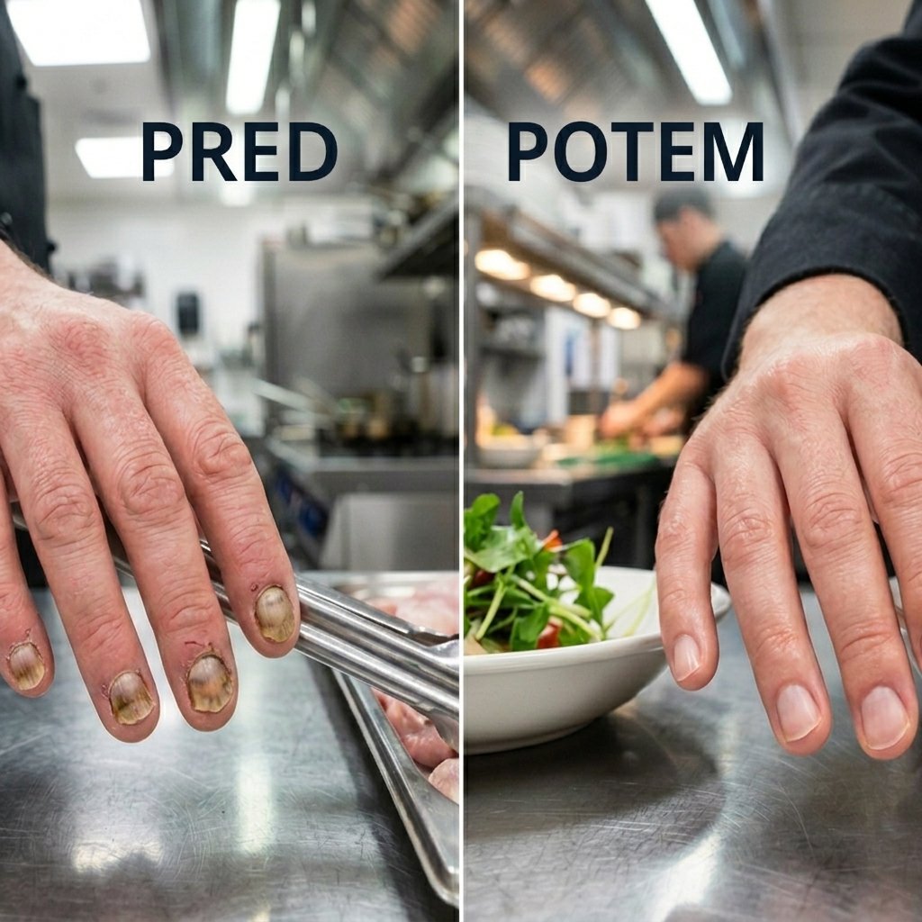 Primerjava prej in potem NailVita