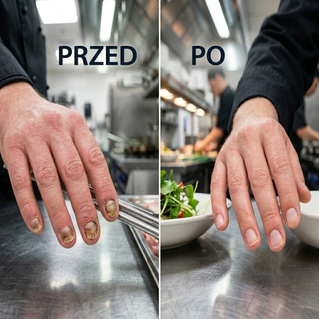 Porównanie przed i po NailVita