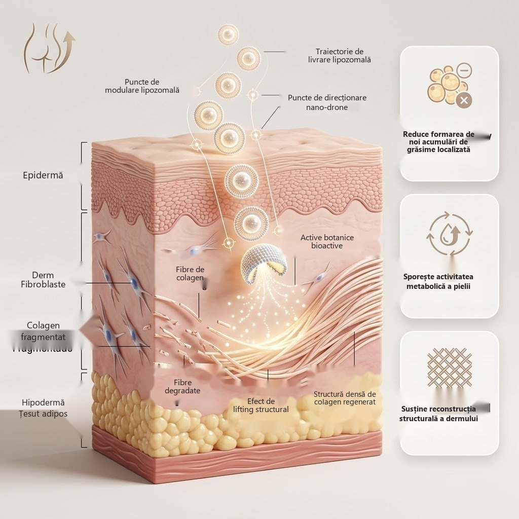 Drona Cosmetică™ livrează Coccoloba în dermă — infografic
