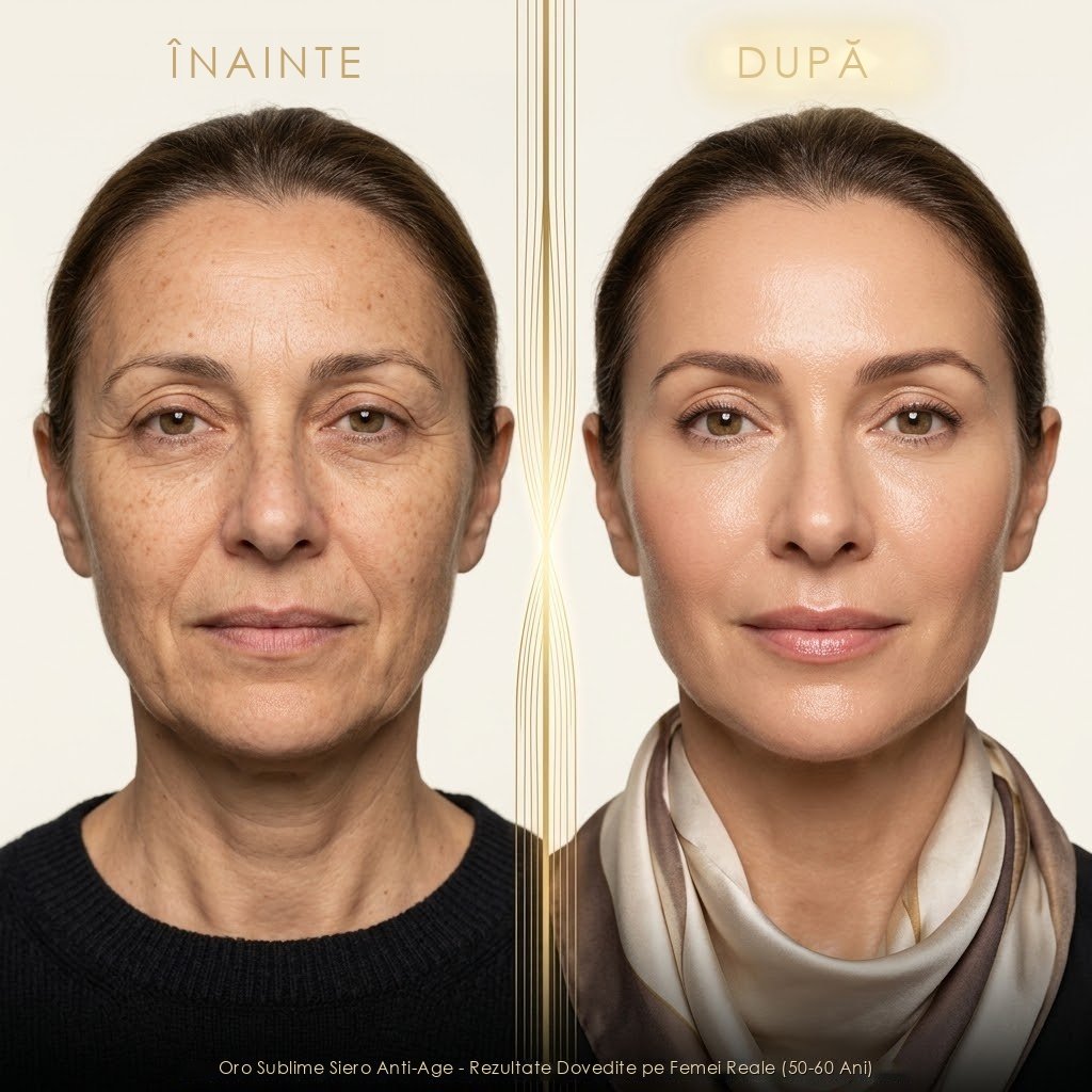 ORO SUBLIME înainte și după - riduri profunde netezite