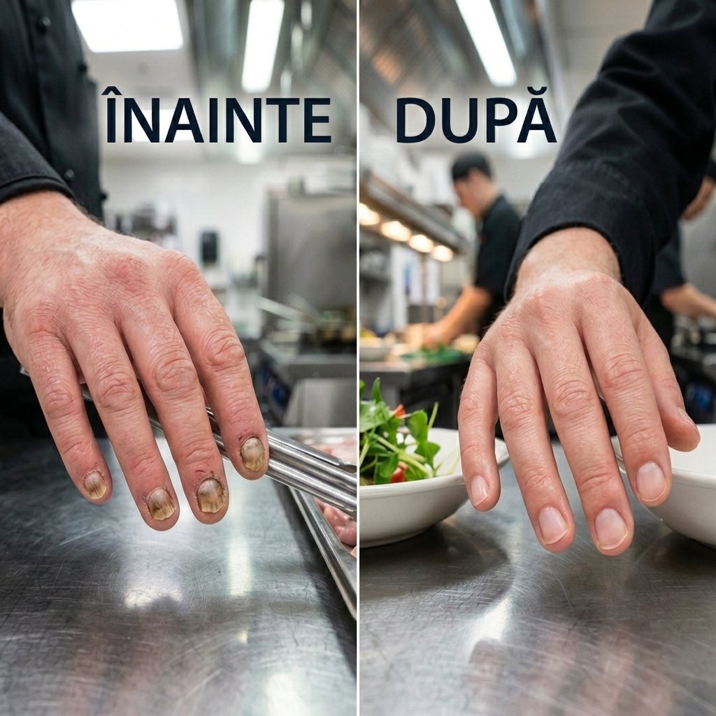 Comparație înainte și după NailVita